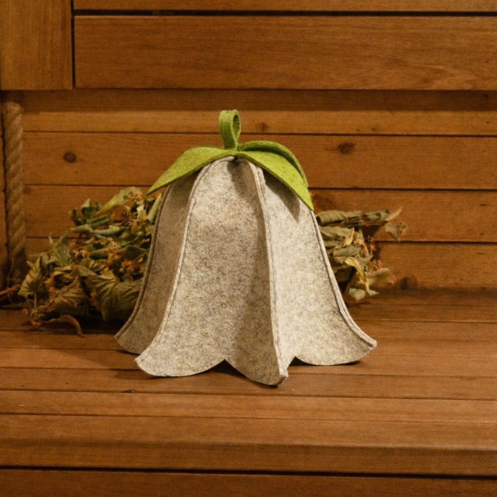 Vilnas filca pirts cepure