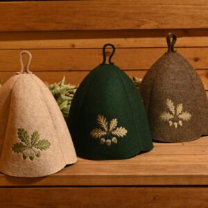 Vilnas filca pirts cepure