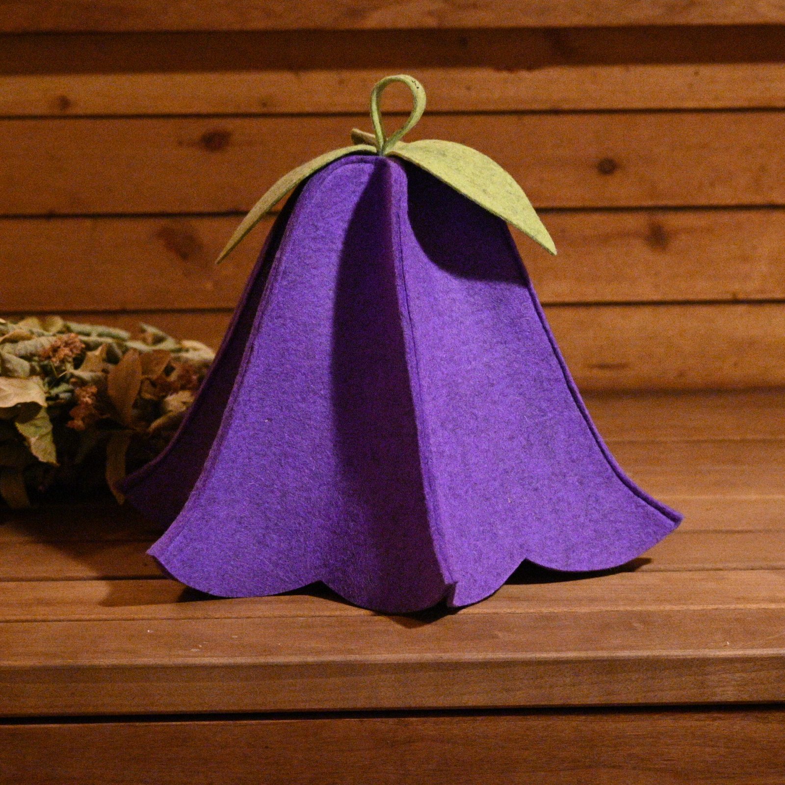 Vilnas filca pirts cepure