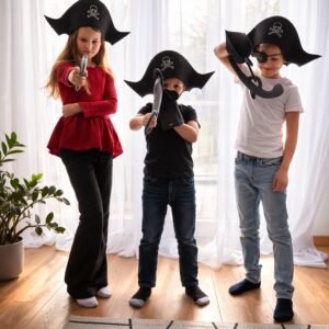 Pirātu aksesuāri bērniem