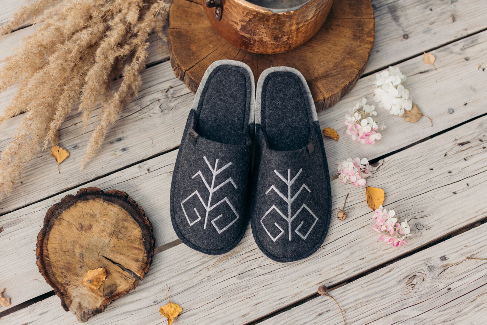 Vilnas filca čības