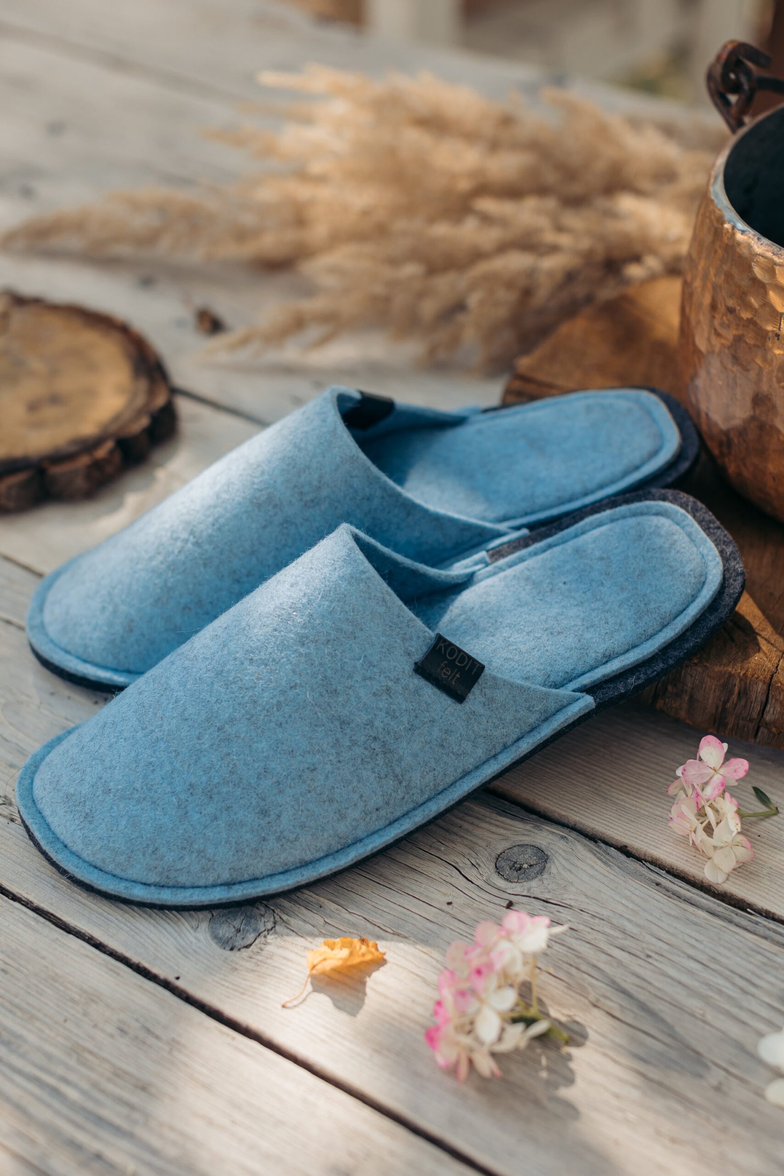 Vilnas filca čības