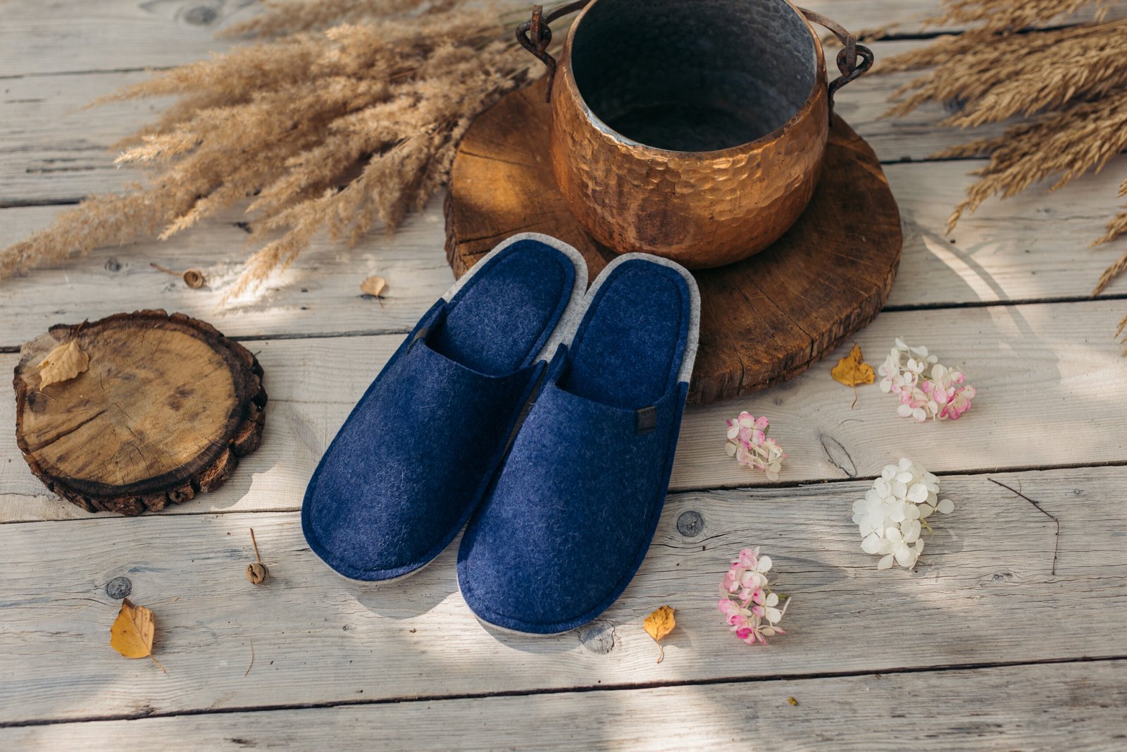 Vilnas filca čības