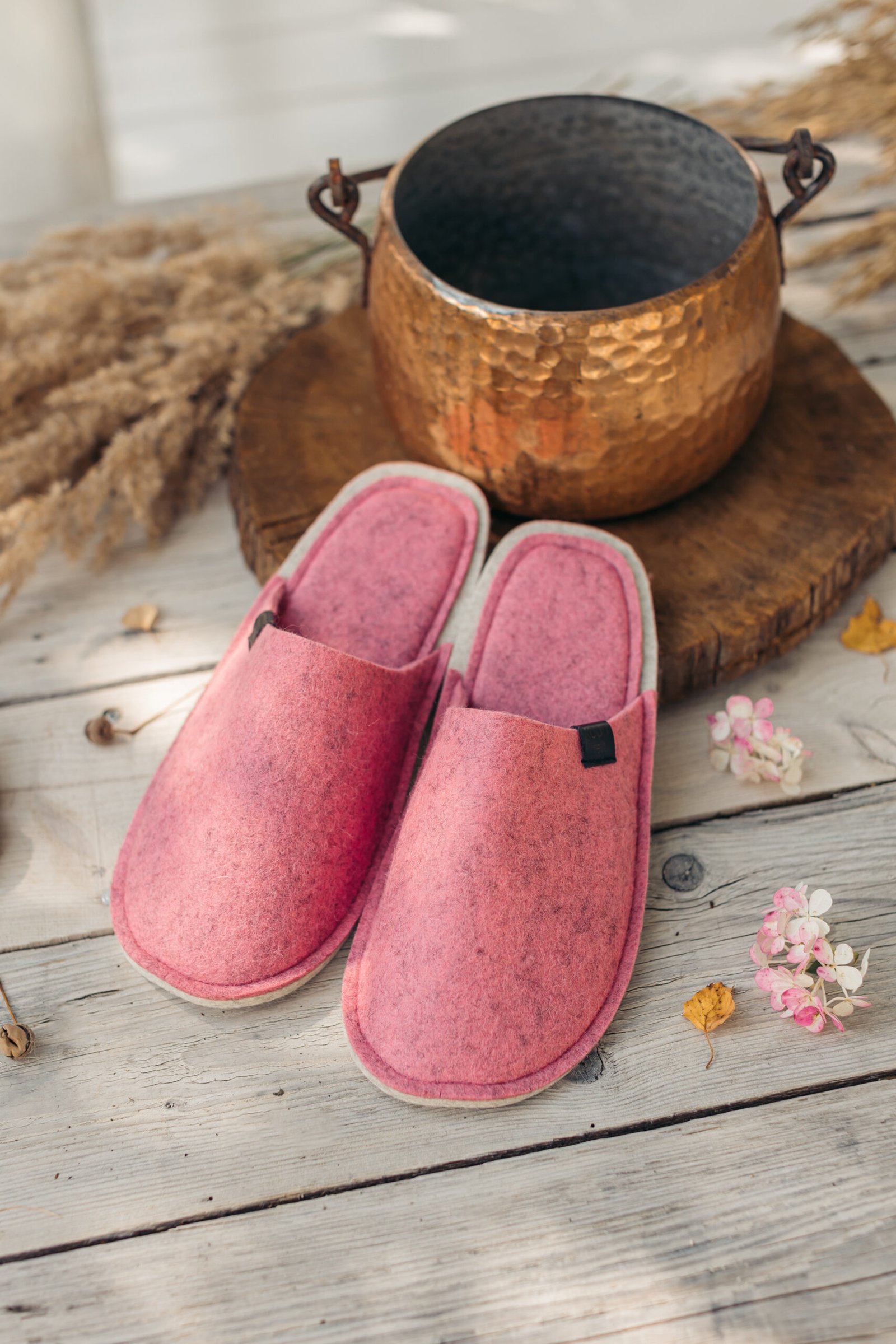 Vilnas filca čības