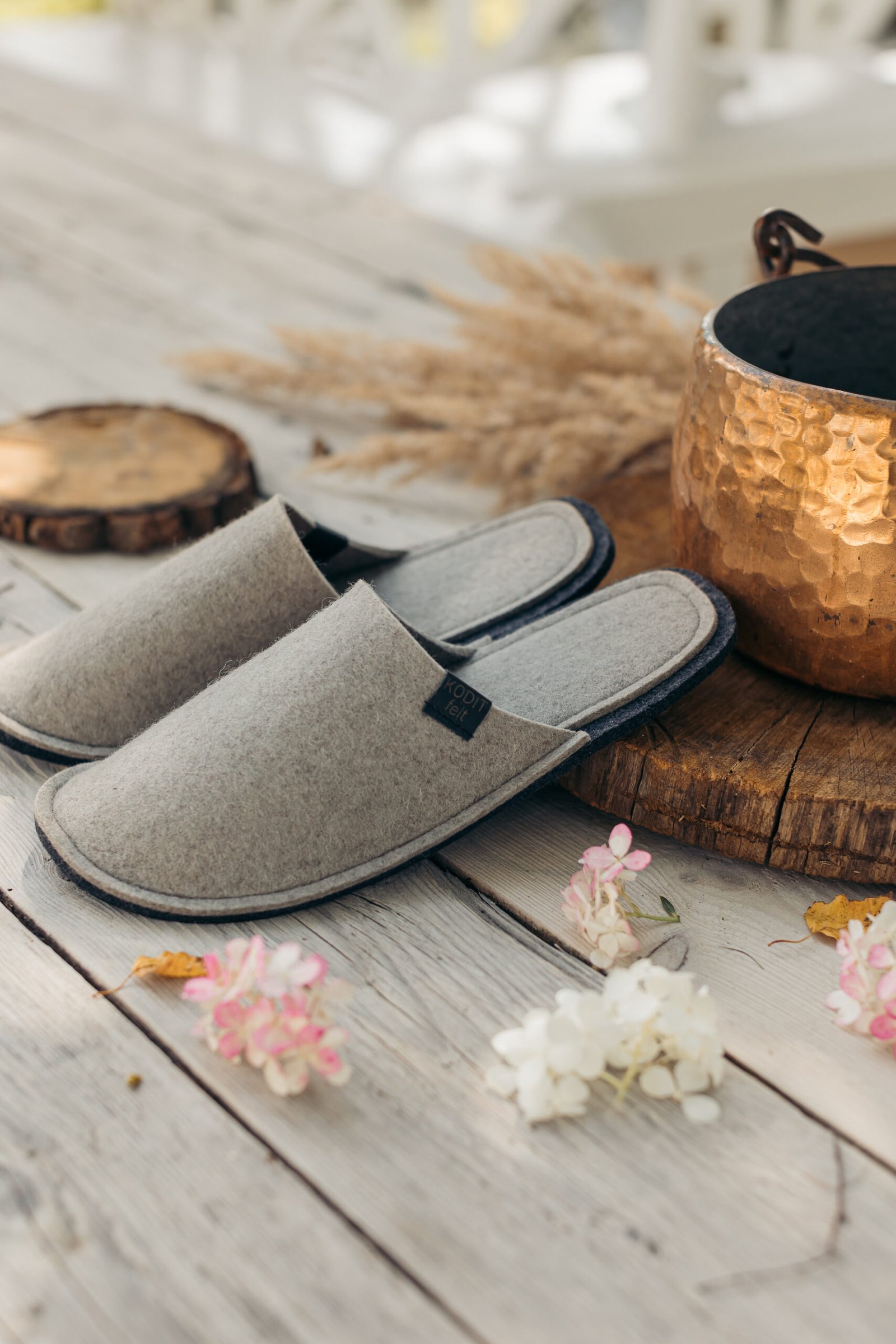 Vilnas filca čības