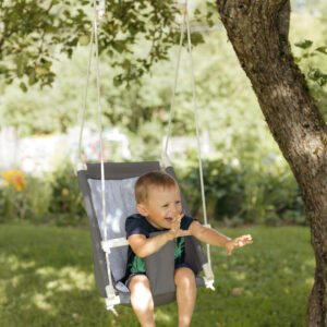 kokvilnas šūpoles bērniem